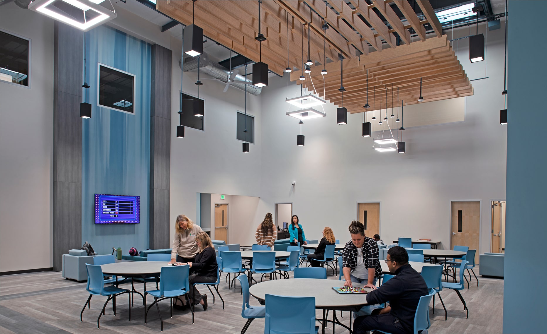 Arium AEC Firm City of Laurel Multiservice Center Seating