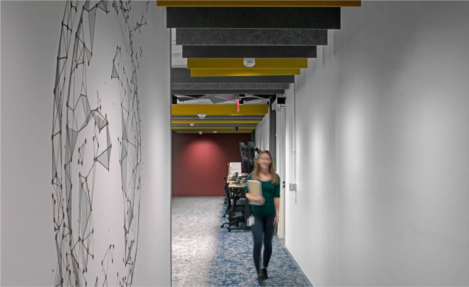 Arium AEC Firm Designs Global Technology Company Hallway
