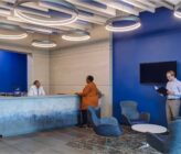 Arium AEC Firm High-Tech Electronics Manufacturing Front Desk Entrance