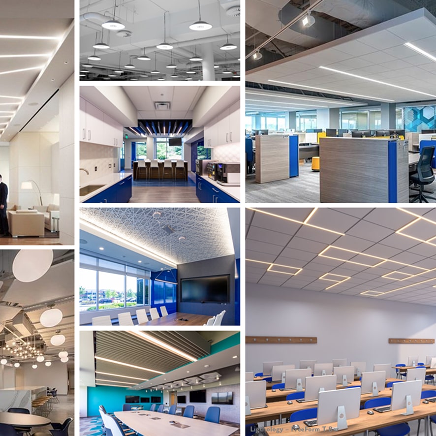 Arium AE Different LED Lighting in the Workplace