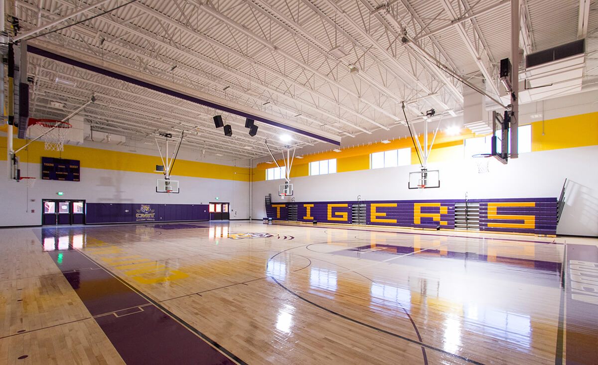 CMIT North High School gymansium
