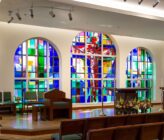 Charleston Catholic High-School interior windows