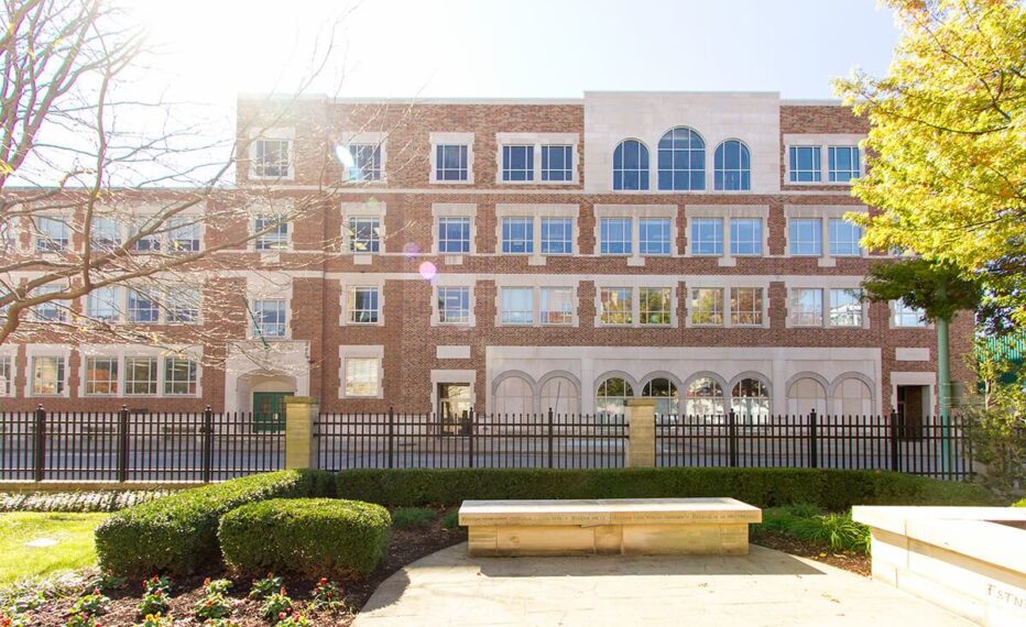 Charleston Catholic High School-front-exterior