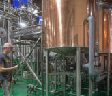 Checkerspot Brewery interior of equipment