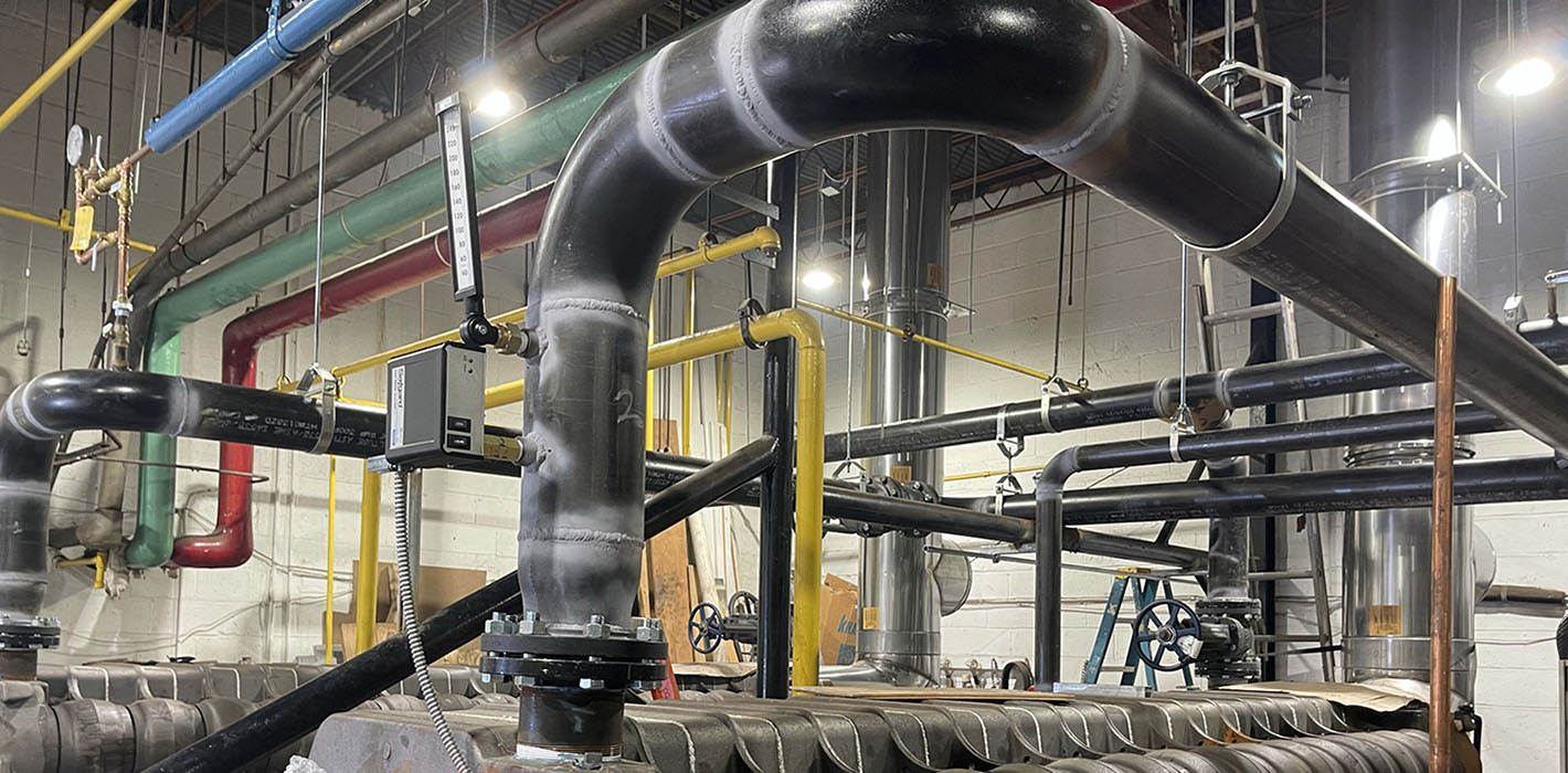 engineering equipment showing pipes