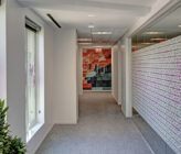 Leidos Annex office hallway