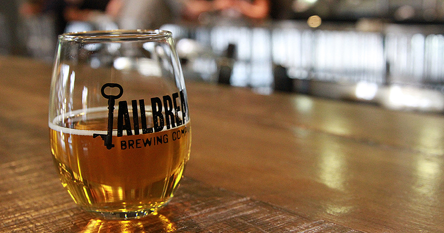 Jailbreak glass of beer