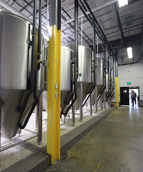 Jailbreak Brewin Company fermenting tanks
