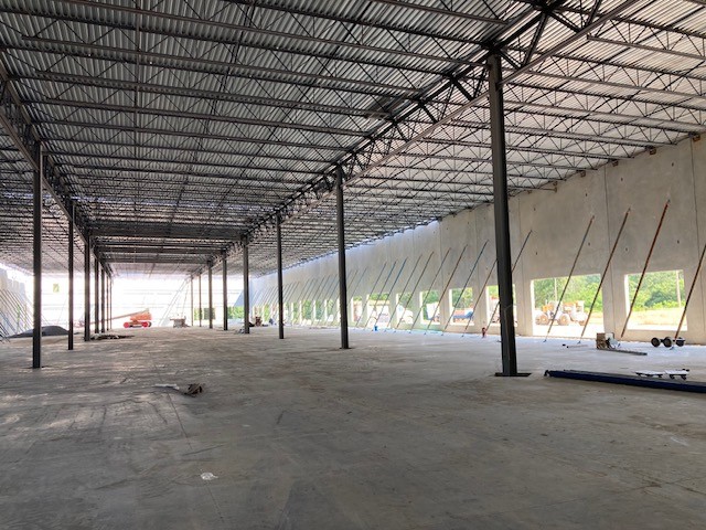 Core Development Urban Pike warehouse under construction
