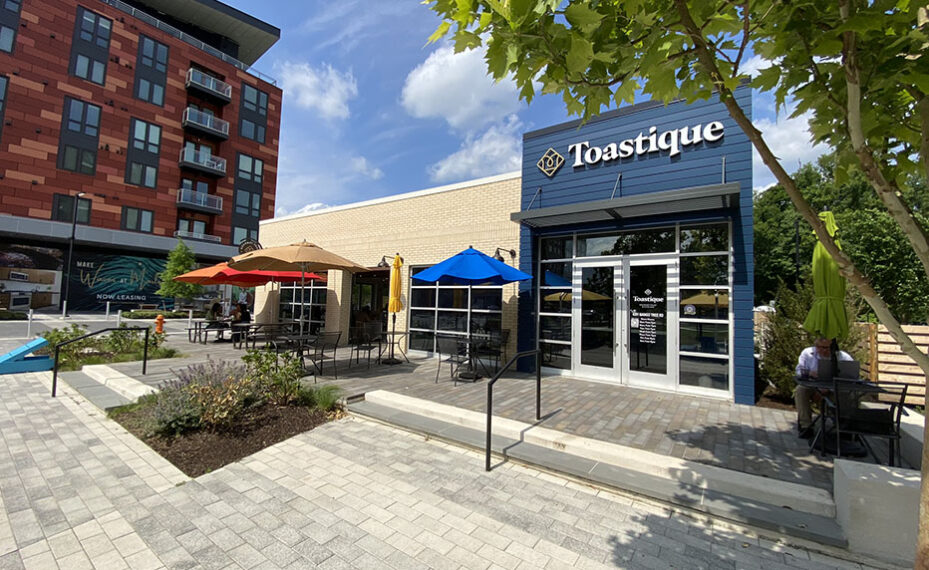 Tostique exterior featuring main entrance