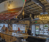 Kudu Dynamics office interior photo of amenity space from the right side