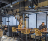 Kudu Dynamics office interior photo of cafe tables