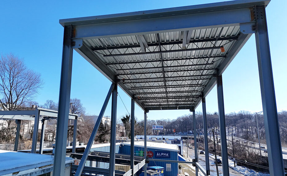 Alpha Biosciences exterior view 3 under construction from February 16