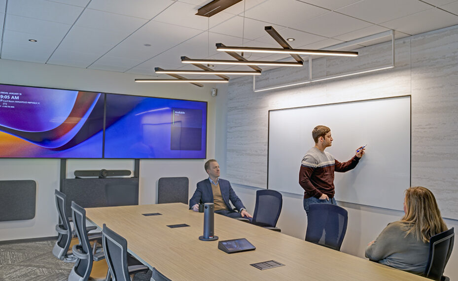 Global Technology Company interior conference room