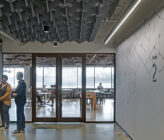 Global Technology Company interior elevator lobby