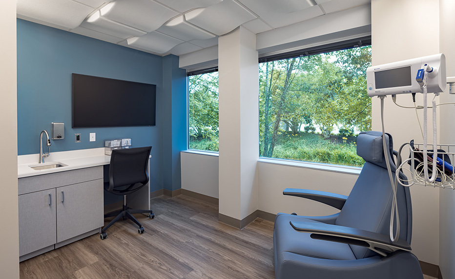 The Day Clinic exam room