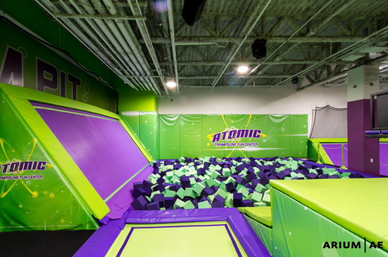 Atomic Trampoline AriumAE · Architecture, Engineering