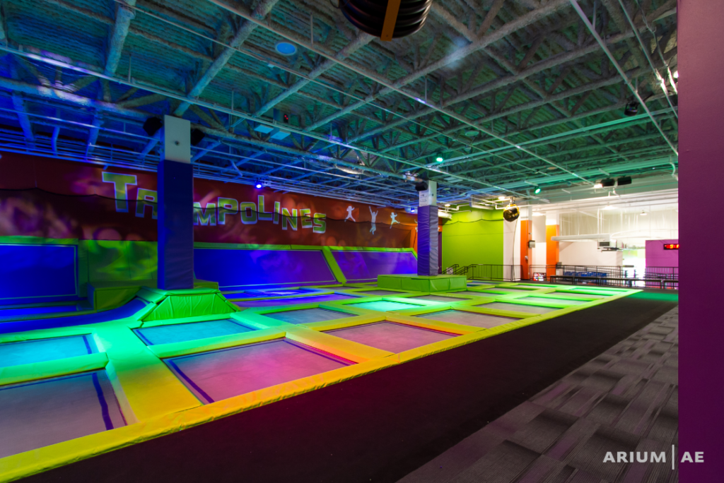 Atomic Trampoline AriumAE · Architecture, Engineering